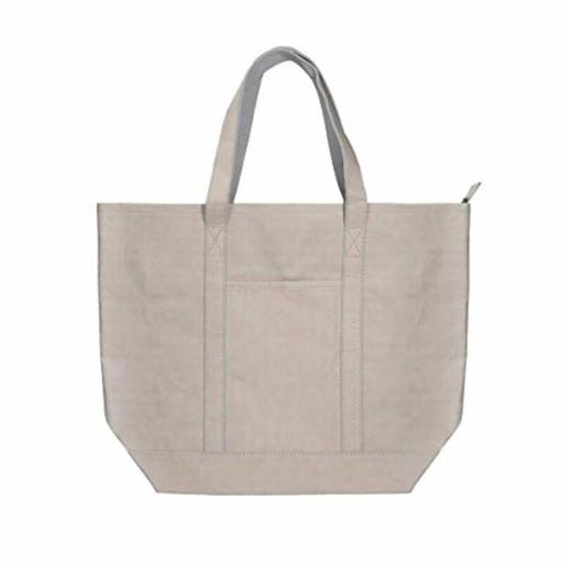 Sac à Achats KSIX papier kraft Polyester Gris