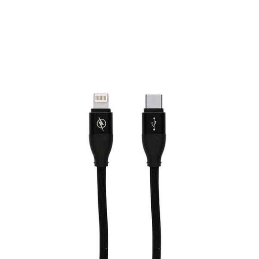 Câble de Données/Recharge avec USB Contact LIGHTING Type C Noir (1,5 m)