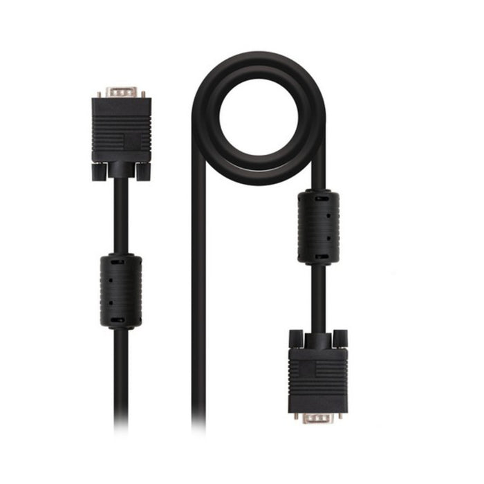 Câble VGA NANOCABLE 10.15.01 Noir