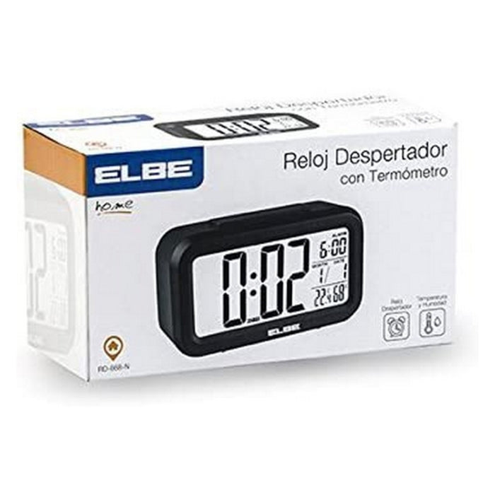 Radio-réveil ELBE RD668N Noir LCD 4,4"