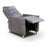 Fauteuil Inclinable Astan Hogar Relax Manuel Gris Velours