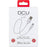 Câble USB pour iPad/iPhone DCU 3 m Blanc