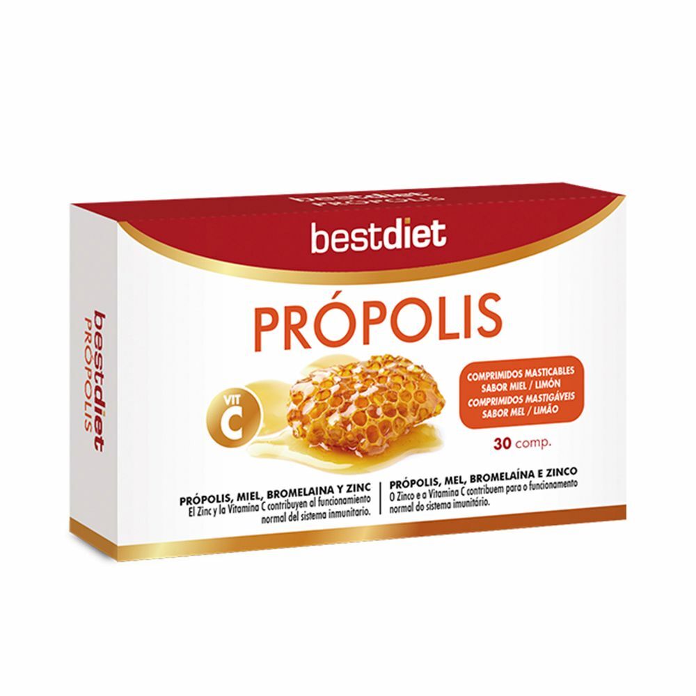 Comprimés Best Diet Propolis Miel Citron (30 comprimés)