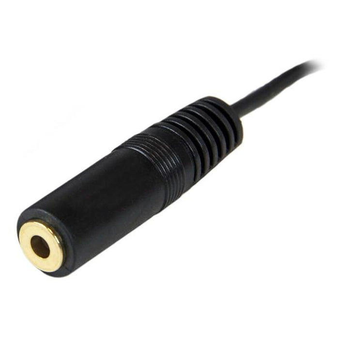 Câble Rallonge Jack (3,5 mm) Startech MU12MF               3,7 m Noir