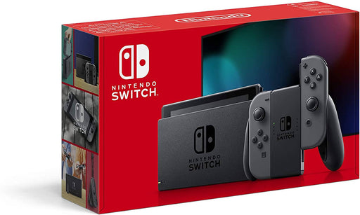 Console Nintendo Switch avec une paire de Joy-Con grises