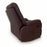 Fauteuil de Relaxation Massant Astan Hogar Manuel Chocolat Cuir synthétoqie