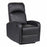 Fauteuil Inclinable Astan Hogar Relax Manuel Noir Cuir synthétoqie