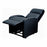 Fauteuil Inclinable Astan Hogar Relax Noir Cuir synthétoqie