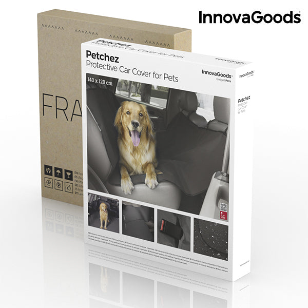 Housse de Protection de Voiture pour Animaux Petchez InnovaGoods